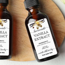 Script Persoonlijk Thuisgemaakte Vanille-Extract L