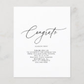 Script Photo Afstuderen Card (Achterkant)