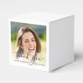 Script Photo Graduation Party Bedankt Bedankdoosjes (Voorkant Zijde)