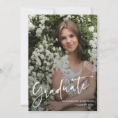 Script Photo Graduation Party  Kaart (Voorkant)