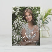 Script Photo Graduation Party  Kaart (Staand voorkant)