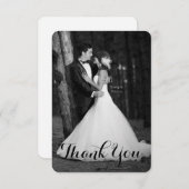Script Photo Weddenschap Bedankt (Voorkant / Achterkant)