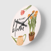 Script Plant Grow Bloom Tulip Ronde Klok (Hoek)