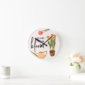 Script Plant Grow Bloom Tulip Ronde Klok (Huis)