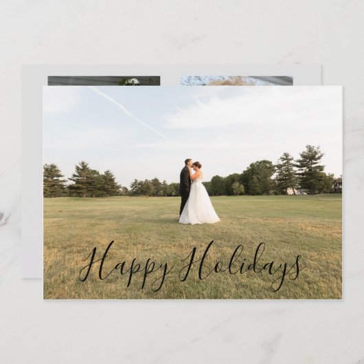 Script Prettig Kerst Kaart (Voorkant / Achterkant)