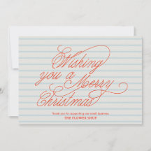 Script Prettig Kerstfeest Gestreept