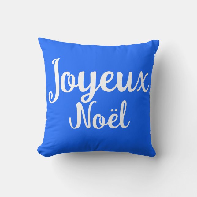 Script Prettig kerstfeest  Kussen (Voorkant)