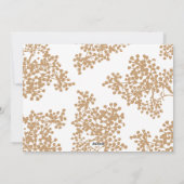 Script Prettige feestdagen Foliage-kerstfotokaart Feestdagenkaart (Achterkant)