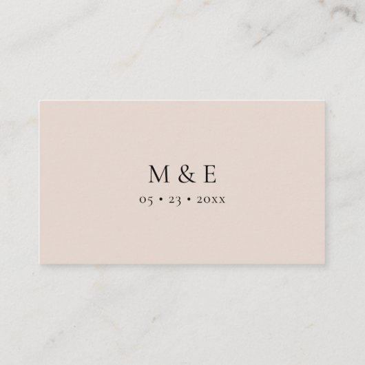 Script QR Code Registry Bruiloft Enclosure Kaart (Achterkant)