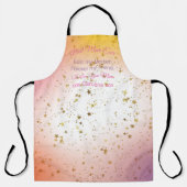 Script Quote Elegant Modern Stijlvolle Moederdag Schort (Voorkant)