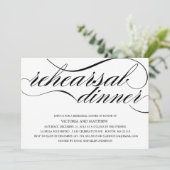 SCRIPT | REHEARSAL DINER INVITATION KAART (Staand voorkant)