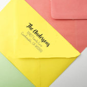 Script Return-adres Zelfinktende Stempel