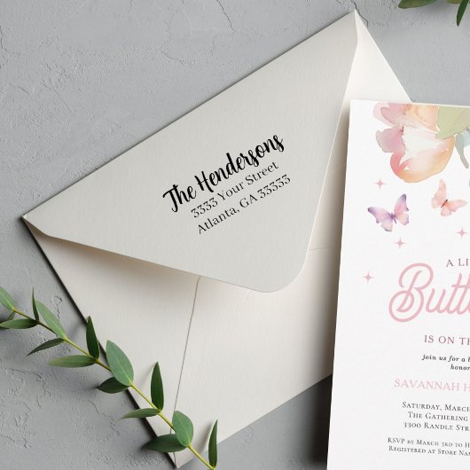 Script Return-adres Zelfinktende Stempel