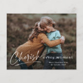 Script Script Koesteren Budget Foto Kerstkaart (Voorkant)