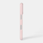 Script Serif Name Blush Pink iPhone 16 Hoesje (Rechterkant)