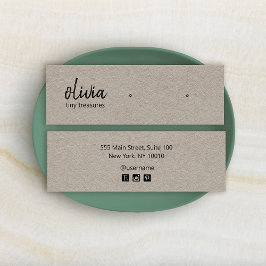 Script Stud die Kraft DisplayCard verdient Mini Visitekaartjes