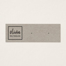 Script Stud die Kraft DisplayCard verdient Mini Visitekaartjes