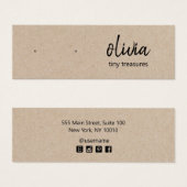 Script Stud die Tan Kraft Display Kaart verdient (Voorkant /achterkant)