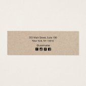 Script Stud die Tan Kraft Display Kaart verdient (Achterkant)