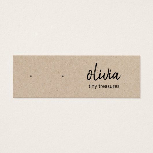 Script Stud die Tan Kraft Display Kaart verdient (Voorkant)