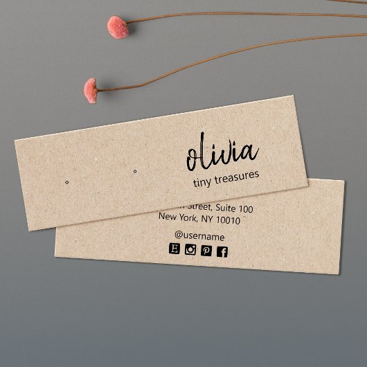 Script Stud die Tan Kraft Display Kaart verdient