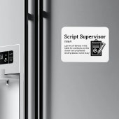 Script Supervisor-definitie - Film 3" x 4" Flex Magneet