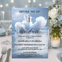 Script Swan Lake Wedding Rehearsal Dinner