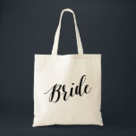 Script-Tas | Bride Tote Bag<br><div class="desc">Bride canvas tas.</div>