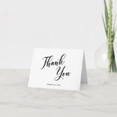 Script Thank Card for Couples Bedankkaart (Voorkant)