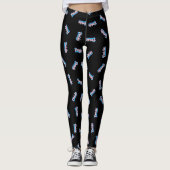 Script Transgender Pride Leggings (Voorkant)