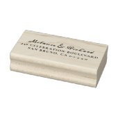 Script Trouwnamen Retouradres Rubberstempel (Stempel)