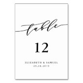Script Trouwtafelnummer Kaart (Voorkant)