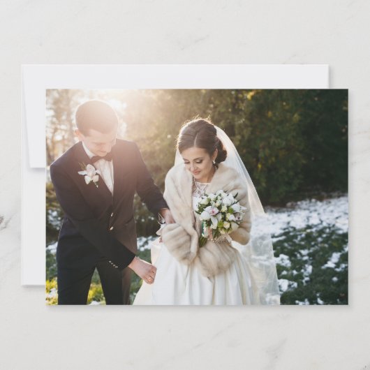 Script Two Foto Bewaar de Datum Save The Date (Achterkant)