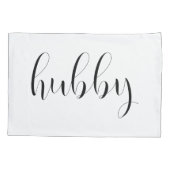 Script Typografie Zijn en Heren Kussensloop (Achterkant-Links)