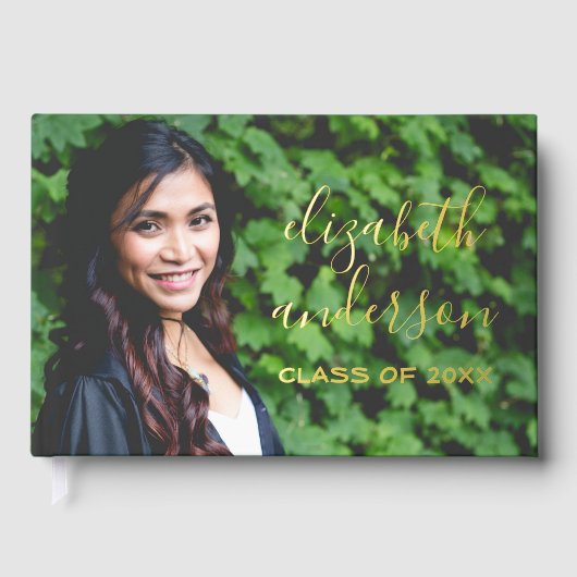 Script Typography-Afstuderen Gastenboek (Voorkant)