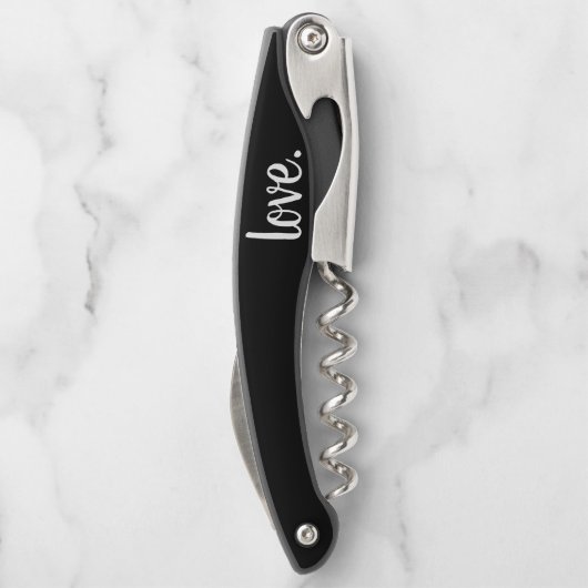 script van chic LOVE. | Kurkentrekker (Achterkant)