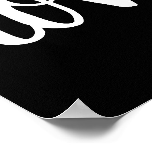 script van chic LOVE. | Poster (Hoek)