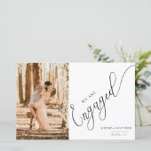 Script Verloving Aankondiging (Staand voorkant)