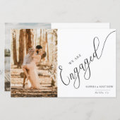 Script Verloving Aankondiging (Voorkant / Achterkant)