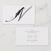 script visitekaartje (Voorkant / Achterkant)