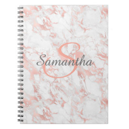  script voor Blush Marble Notitieboek