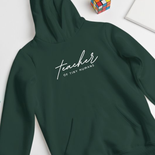 Script voor leraren van kleine mensen hoodie