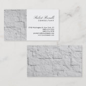 Script Wall Brick Professional-Visitekaartje Visitekaartje (Voorkant / Achterkant)