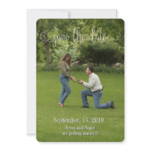 Script White Font De datum opslaan