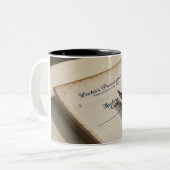 Script Your Day: Prescription Pad en Pen Mok (Voorkant links)