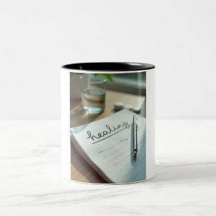 Script Your Day: Prescription Pad en Pen Mok