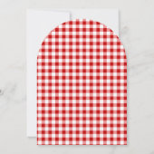 Script zij is het helemaal Baby Shower Kaart (Achterkant)