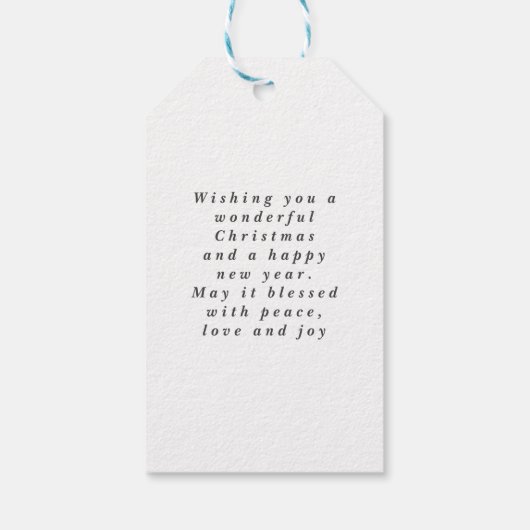 scriptafstand die juicht vanaf hier cadeaulabel (Achterkant)