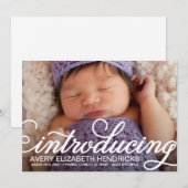  scriptbedekking Fotoaankondiging Aankondiging (Voorkant / Achterkant)