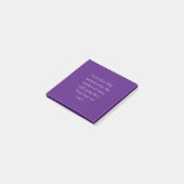 Scriptcitaat John 2 3 Post-it® Notes (Schuin)